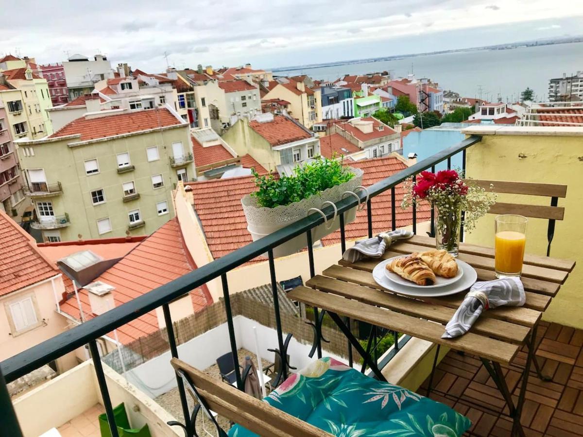Comfortable Apartment With Balcony And Sea View In Lisbon 50 M² מראה חיצוני תמונה